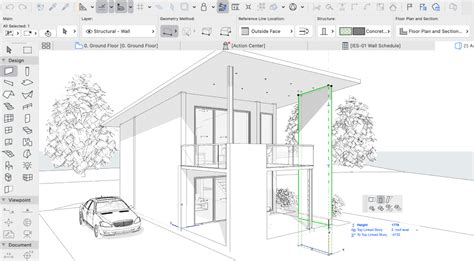 Archicad 3D navigációs eszközök