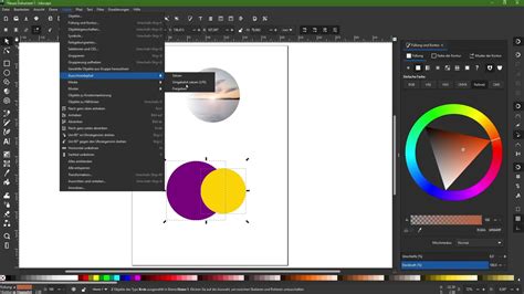 Színátmenet beállítása az Inkscape-ben