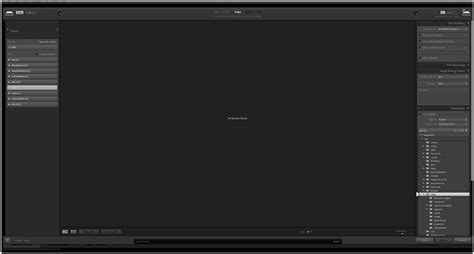 Lightroom import ablak bal felső sarok