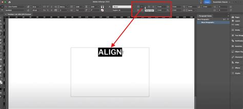 InDesign felület objektumformátumokkal