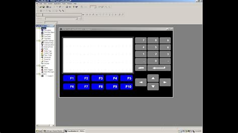 PanelBuilder32 gomb szerkesztése