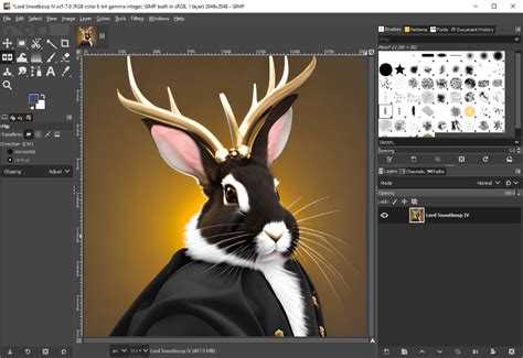 GIMP animált neonfény