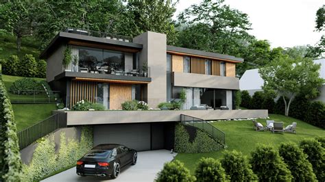 3D építészeti vizualizáció 3ds Max-szal