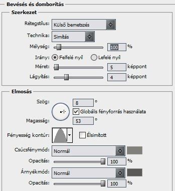 Photoshop szöveges effektek