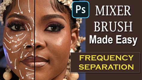 Adobe Photoshop CS5 mixer brush példa
