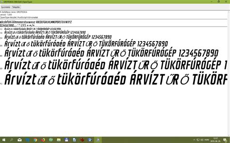 Magyar ékezetes betűk