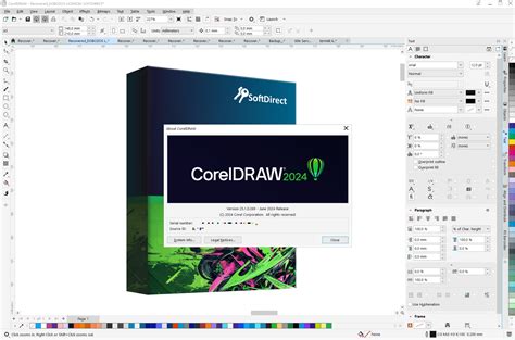 Corel Draw felület és beállítások
