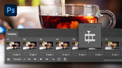 Vágás a Photoshop timeline-on