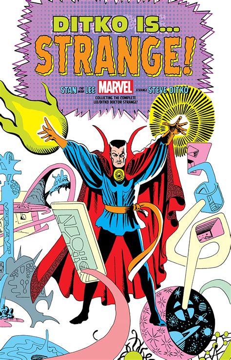 Steve Ditko rajza, Dr. Strange