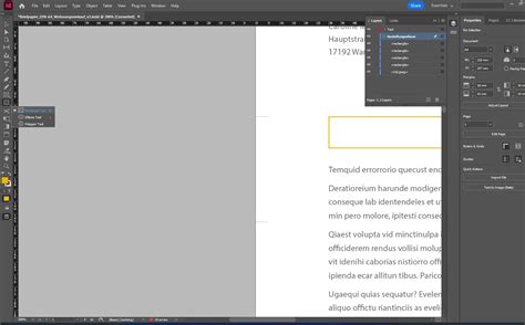 Szövegcsomagolás InDesignben