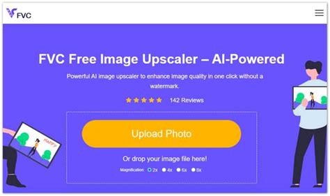 FVC Free Image Upscaler feltöltés