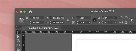 InDesign object scaling
