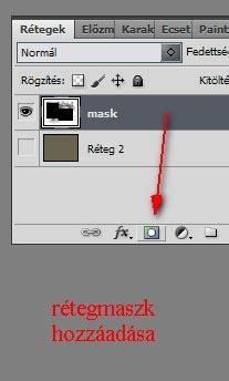 Rétegek és maszkok használata Photoshopban