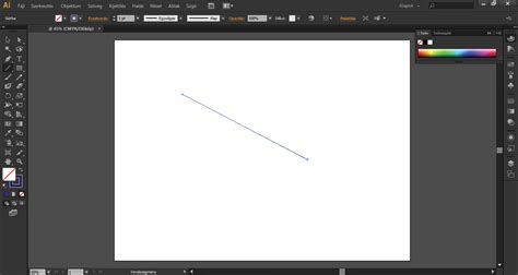 Illusztráció a szaggatott vonal beállításairól az Illustratorban
