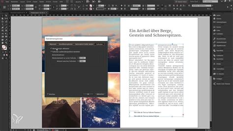 Dokumentum beállítások InDesignban