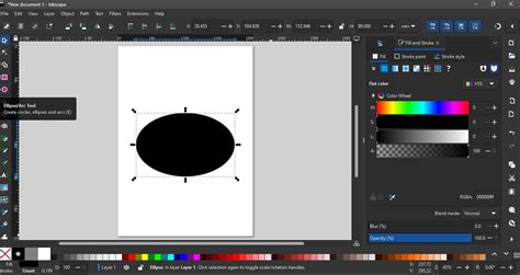 Inkscape színátmenet beállítása poháron