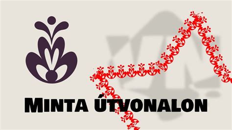 Inkscape minta útvonal mentén