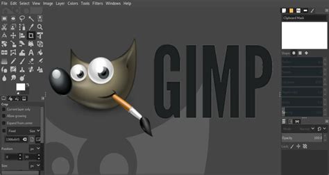 GIMP rétegpaletta