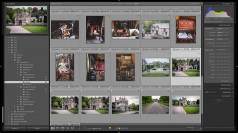 Lightroom Library Grid View