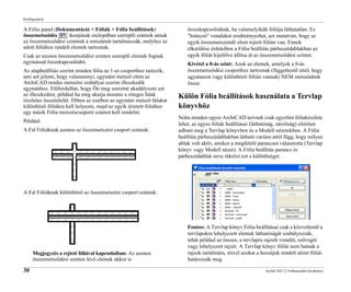 Archicad fal referenciavonal beállítás