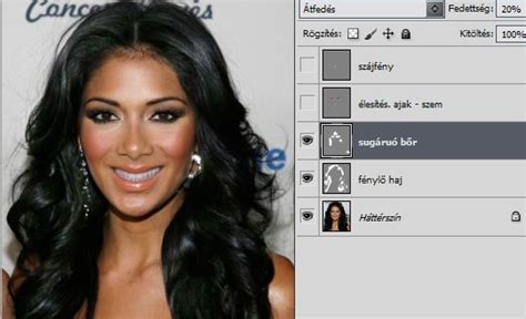 Példa Photoshop Távlatpont eszköz használatára