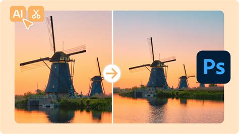 Példa a háttér kiterjesztésére a Photoshopban