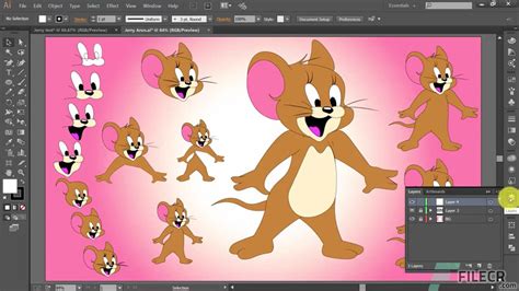 Adobe Illustrator rajztáblák