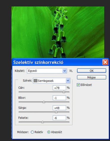 Színkorrekció és kontrasztbeállítások Photoshopban