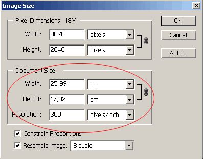 Photoshop kép méret beállítás