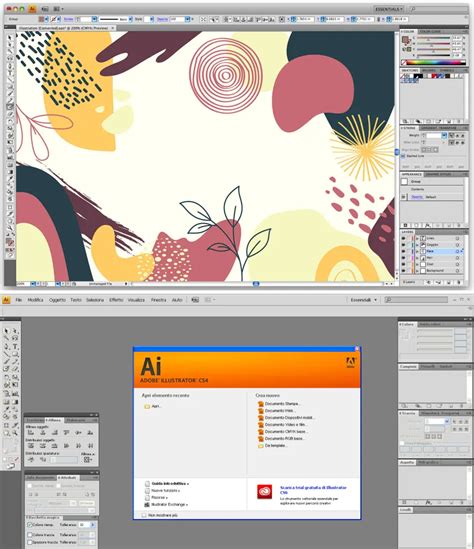 Az Illustrator eszköztárának nagyítása, kiemelve a Toll eszköz üzemmódjait