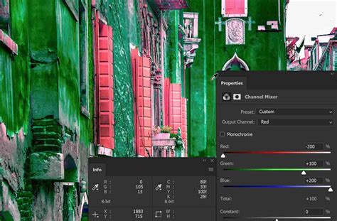 Színcsatornák a Photoshopban