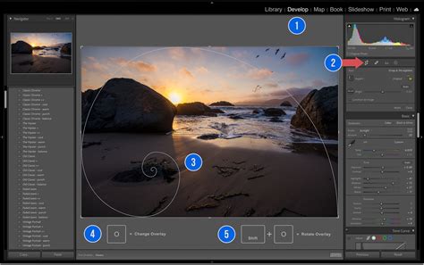 Lightroom Crop Overlay eszköz