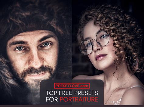 Lightroom Portrait Preset példák