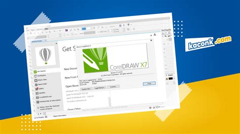 CorelDRAW X7 felhasználói felületének elrendezése