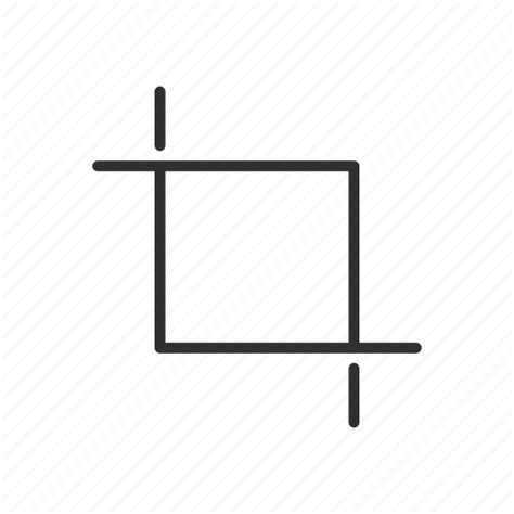 Photoshop Crop Tool ikon