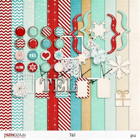 Digitális scrapbook oldal felhajtott papírsarokkal