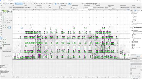 Archicad függönyfal tervezés