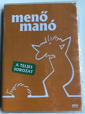Narancssárga DVD tok a Menő Manóval