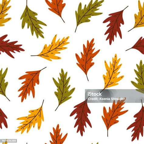 Illusztrátorban készített őszi levél