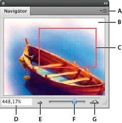 Navigátor panel Photoshopban