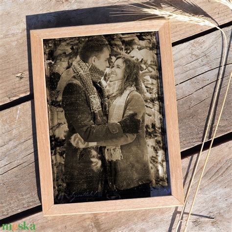 Vintage hatású fotó példa