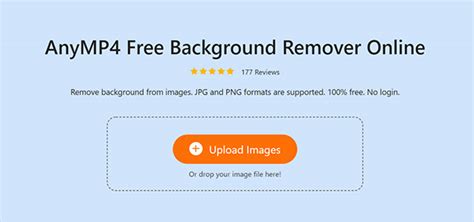 AnyMP4 Háttéreltávolító Online felület