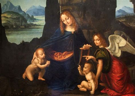 Leonardo da Vinci - Sziklás Madonna