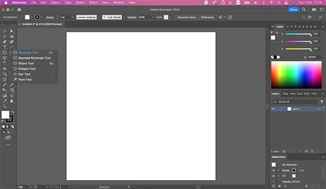 Az Adobe Illustrator Megjelenés panelje