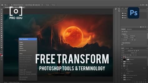 Adobe Photoshop Free Transform eszköz