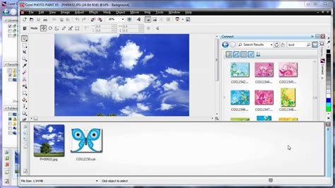 Corel CONNECT interfész