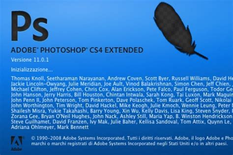 Adobe Photoshop CS4 felhasználói felület