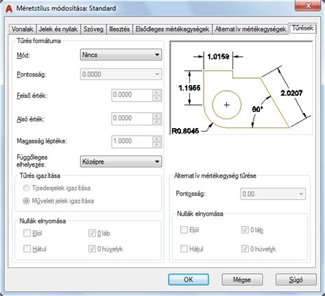 ARCHICAD méretszöveg elhelyezés összehasonlítása
