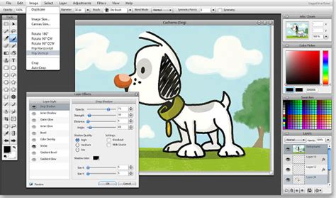A Sumo Paint és a GIMP felhasználói felületeinek összehasonlítása