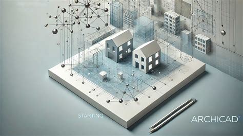 Archicad BIM modell épület